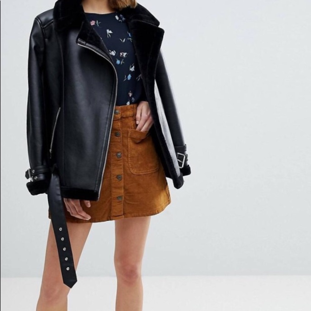 Tan/Camel Corduroy Skirt